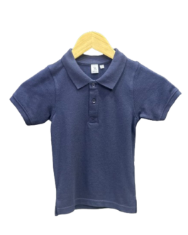 Navy Blue Kids Polo Shirt