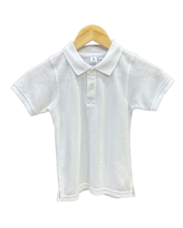 White Kids Polo Shirt