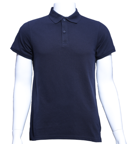 navy blue polo