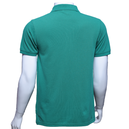 Green Polo Men Backside