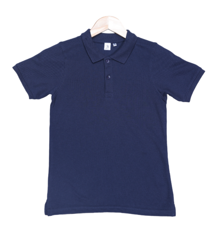 Kids Navy Blue Polo Shirt