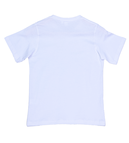 Kids White T Shirts – 100% Cotton – Round Neck