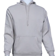 Beige Plain Hoodies for Men