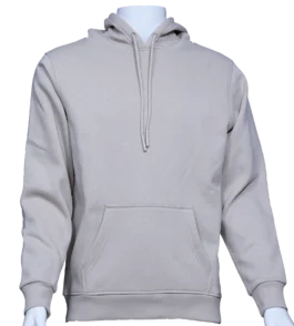 Beige Plain Hoodies for Men