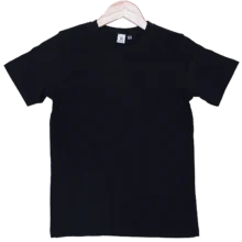 Kids Black T Shirts – 100% Cotton – Round Neck