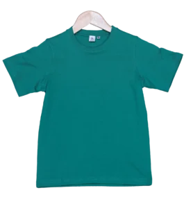 Kids Green T Shirts – 100% Cotton – Round Neck