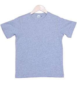 Kids Grey T Shirts – 100% Cotton – Round Neck