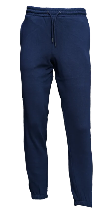 brush fleece navy blue trouser