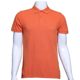Orange Polo Shirt for Men