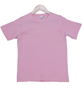 Kids Pink T Shirts – 100% Cotton – Round Neck