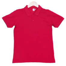 Kids Red Polo Shirt