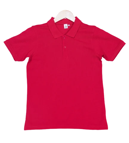 Kids Red Polo Shirt