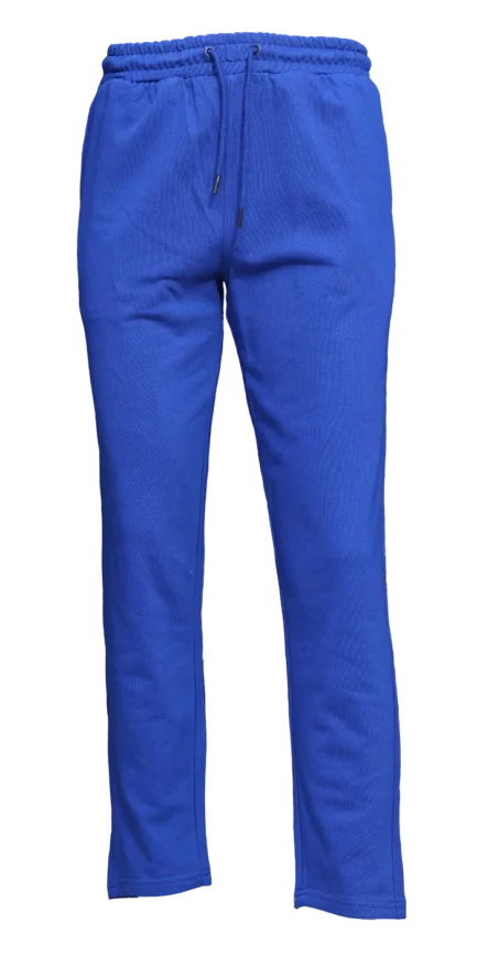 brush fleece royal blue trouser