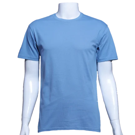 Cotton Sky Blue T Shirt