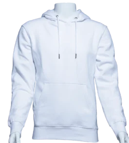 High Quality White Hoodie for Men | KB Fashion Hoodies Dubai