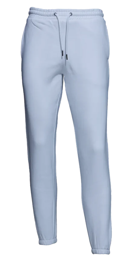 brush fleece white trouser