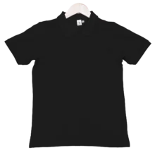 Kids Black Polo Shirt