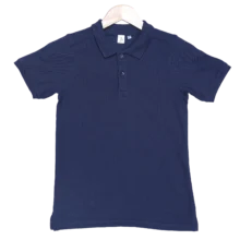 Kids Navy Blue Polo Shirt