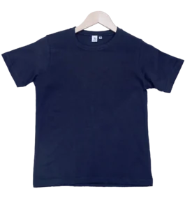 Kids Navy Blue T Shirts – 100% Cotton – Round Neck