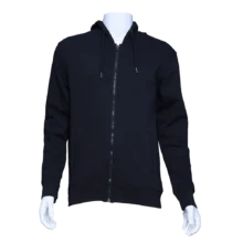 Premium Unisex Black Zipper Hoodies