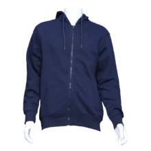 Premium Unisex Navy Blue Zipper Hoodies